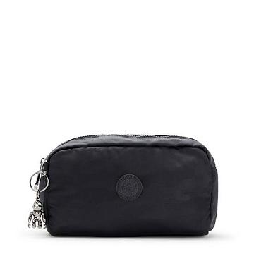 Kipling Gleam Printed Pouch Bags Black Camo Embossed | AU 2137LI